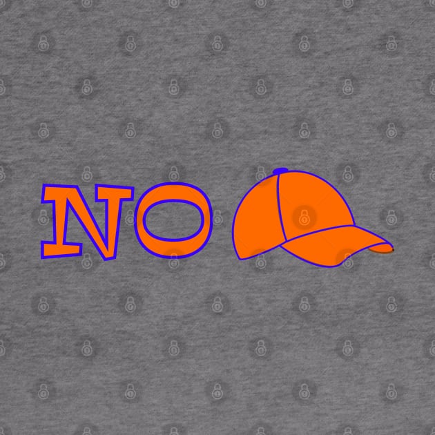 No cap orange and blue go gators by BrederWorks